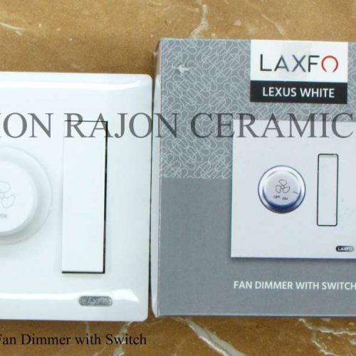 LEXUS WHITE Fan Dimmer with Switch