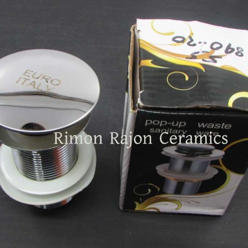 ITALY SILVER POPUP WASTE