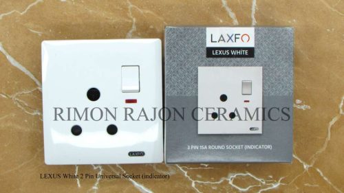 LEXUS SILVER 3 Pin 15A Round Socket ( Indicator)