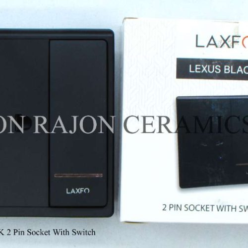 LEXUS BLACK 2 Pin Socket With Switch