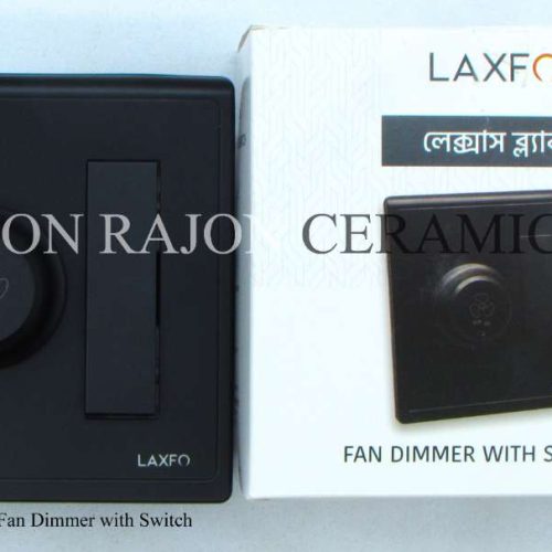 LEXUS BLACK Fan Dimmer with Switch