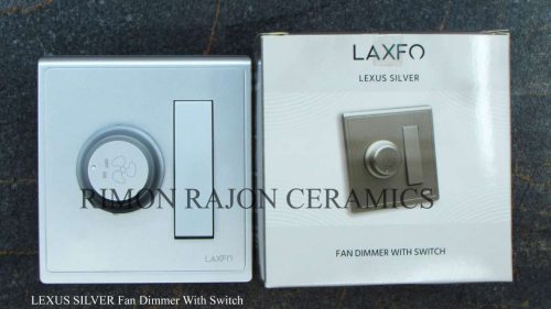 LEXUS SILVER Fan Dimmer With Switch