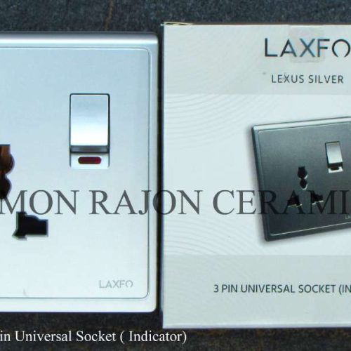 LEXUS SILVER 3 Pin Universal Socket ( Indicator)