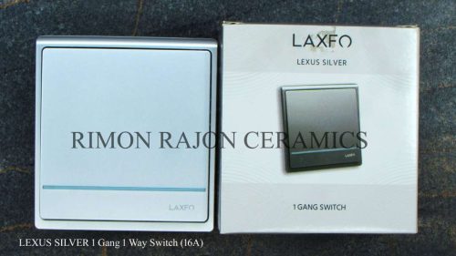 LEXUS SILVER 1 Gang 1 Way Switch (16A)