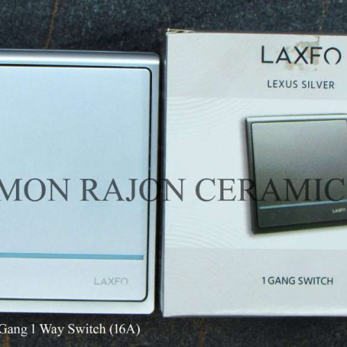 LEXUS SILVER 1 Gang 1 Way Switch (16A)
