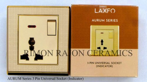 AURUM Series 3 Pin Universal Socket (Indicator)