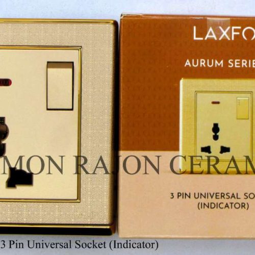 AURUM Series 3 Pin Universal Socket (Indicator)