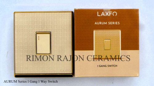 AURUM Series 1 Gang 1 Way Switch